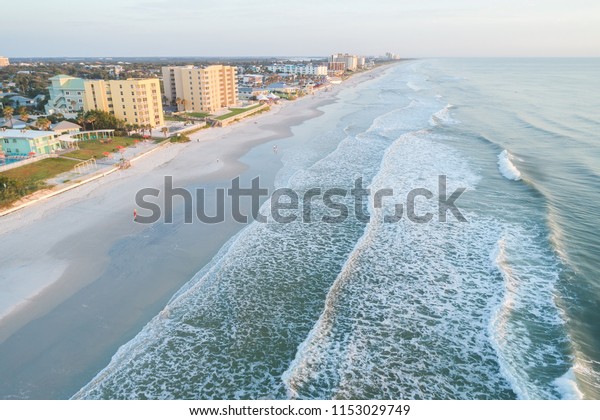 Aerial View New Smyrna Beach Florida Stock Photo Edit Now