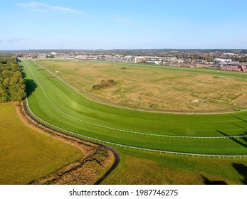 Aerial View Of Newbury Racecourse