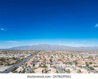 An aerial view of North Las Vegas. - Powered by Shutterstock