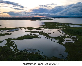 Aerial View Of Ocean City, NJ 