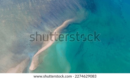 Aerial view of the ocean wave.and beach as a background. Beautiful natural background