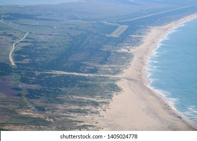 Aerial View Of Ocracoke Island