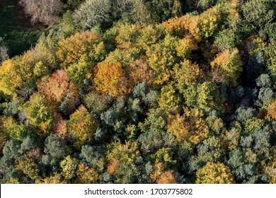 Aerial View Of The Oise Countryside