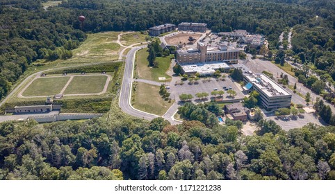 Aerial View Of Old Hospital Campus 