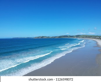 Aerial View Omaha Beach, New Zealand