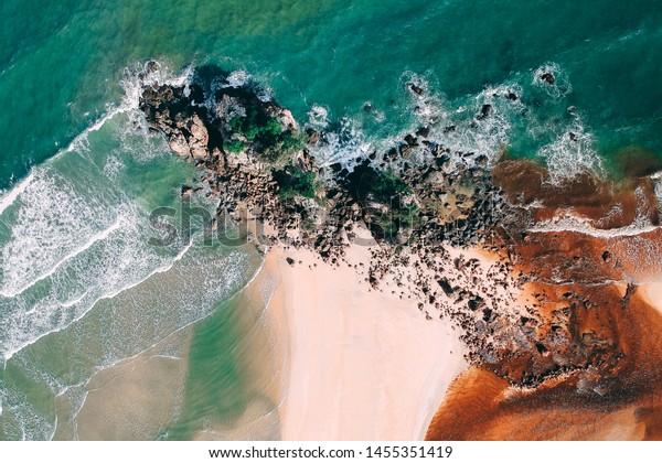 Aerial View On Pantai Kemasik Kemaman Stock Photo Edit Now 1455351419