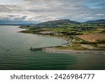 Aerial View over Gyles Quay, Dundalk, Louth, Ireland