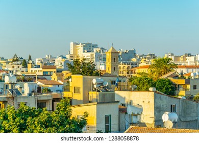 Aerial View Over Larnaca, Cyprus
