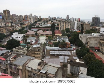 Aerial View Over Maputo, Mozambique