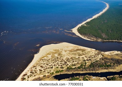 mouth of a river