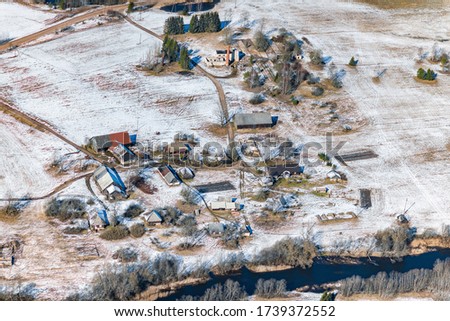 Similar – Image, Stock Photo View of the village Smögen in Sweden