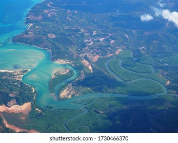 Aerial View Over Western Madagascar