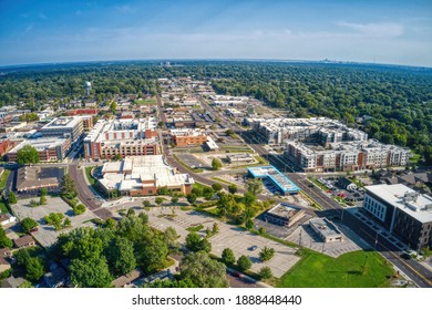 Aerial View of Overland Park, a suburb of Kansas City