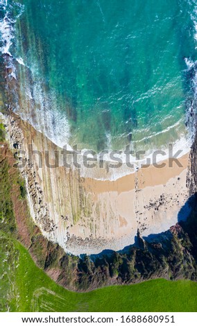 Similar – Blaues Glück Madeira Küste