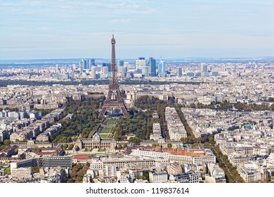 Aerial View Of Paris