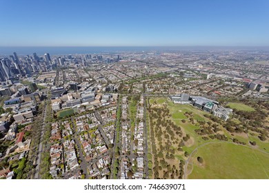 Aerial View Of Parkville, Looking South-west Towards North Melbourne