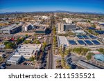 Aerial View of the Phoenix Suburb of Chandler, Arizona