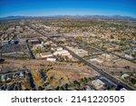 Aerial View of the Phoenix Suburb of Gilbert, Arizona