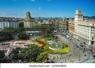 Plaza Catalunya High Res Stock Images Shutterstock