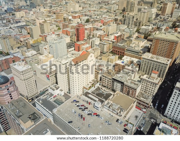 Aerial View Polk Gulch Neighborhood Union Stock Photo Edit Now