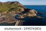 Aerial view of Portman, Region of Murcia, Spain