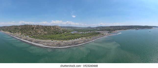 Aerial View Of Puerto Caldera In Costa Rica	