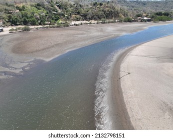 Aerial View Of Puerto Caldera In Costa Rica