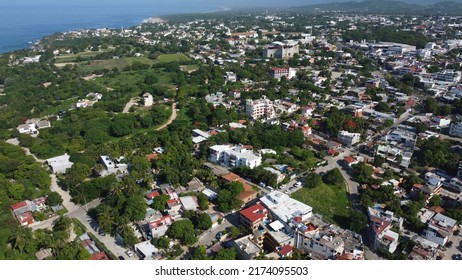 Aerial View Of Puerto Escondido