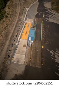 Aerial View Of Quarry Weigh Bridge In Rowley Regis Hills