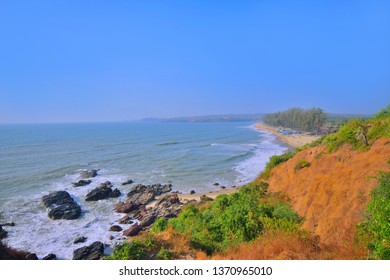 Aerial View Querim Keri Beach Goa Stock Photo 1370965010 | Shutterstock