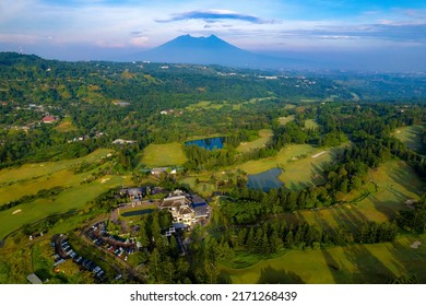 An Aerial View Of Rainbow Hills Golf Club, Sentul, Bogor