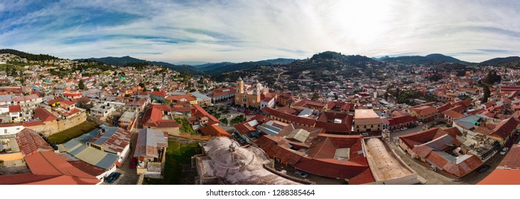 Aerial View Of Real Del Monte In Mexico