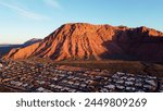 Aerial View of Red Mountain St. George Utah 