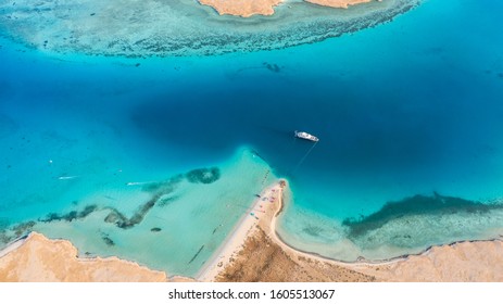 Aerial View Of The Red Sea In Egypt