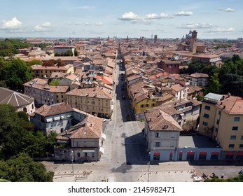 Aerial view of Reggio Emilia, Italy