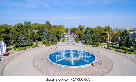 Aerial View To The Resort Anapa City. Russia