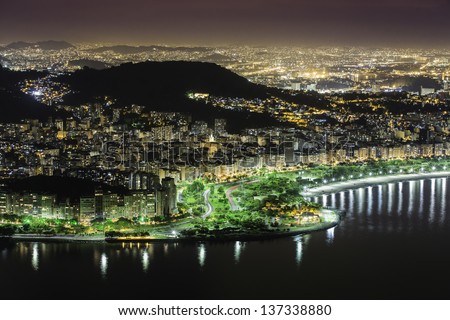 Similar – Image, Stock Photo Copacabana Brazil Beach