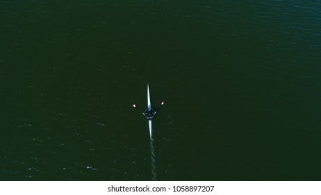 Aerial view of Rowing 