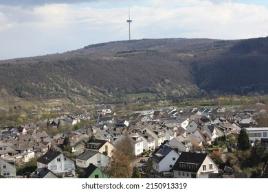 An Aerial View Of A Rural Neighborhood With Similar Houses