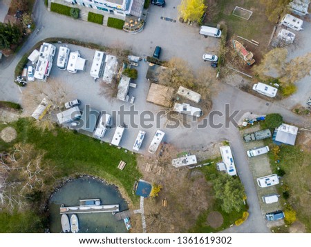 Similar – Overhead view of Car Crash, long exposure