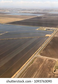 Aerial View Of Sacramento Rice Fields
