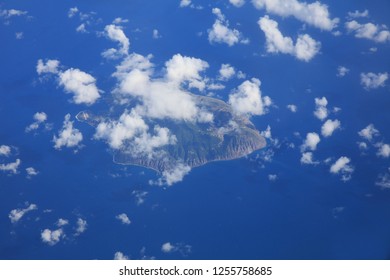 Aerial View Of Saint Lucia. Caribbean Sea. Central America