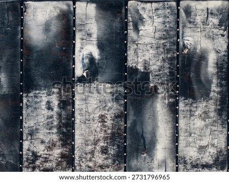 Aerial view of salt mining fields in Vietnam with workers.