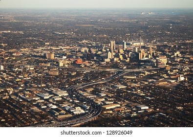 Aerial View Of San Antonio