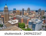 Aerial View of San Antonio, Texas during Summer