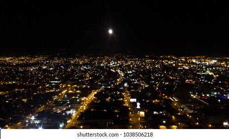 Aerial View Of San Jose Costa Rica At Night 