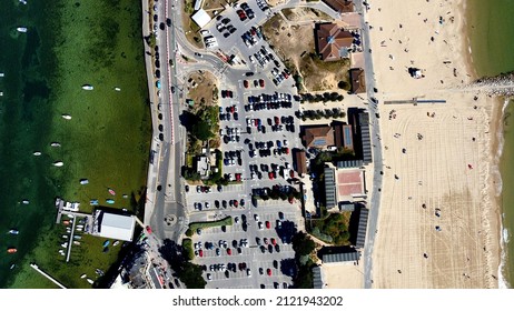 Aerial View Of Sandbanks Beach