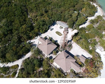 Aerial View Of Sanibel Island In Florida, USA