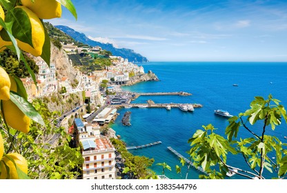 gulf of salerno picturesque town