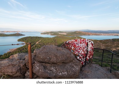 Aerial View Seytan Sofrasi Devils Table Stock Photo 1123976888 ...